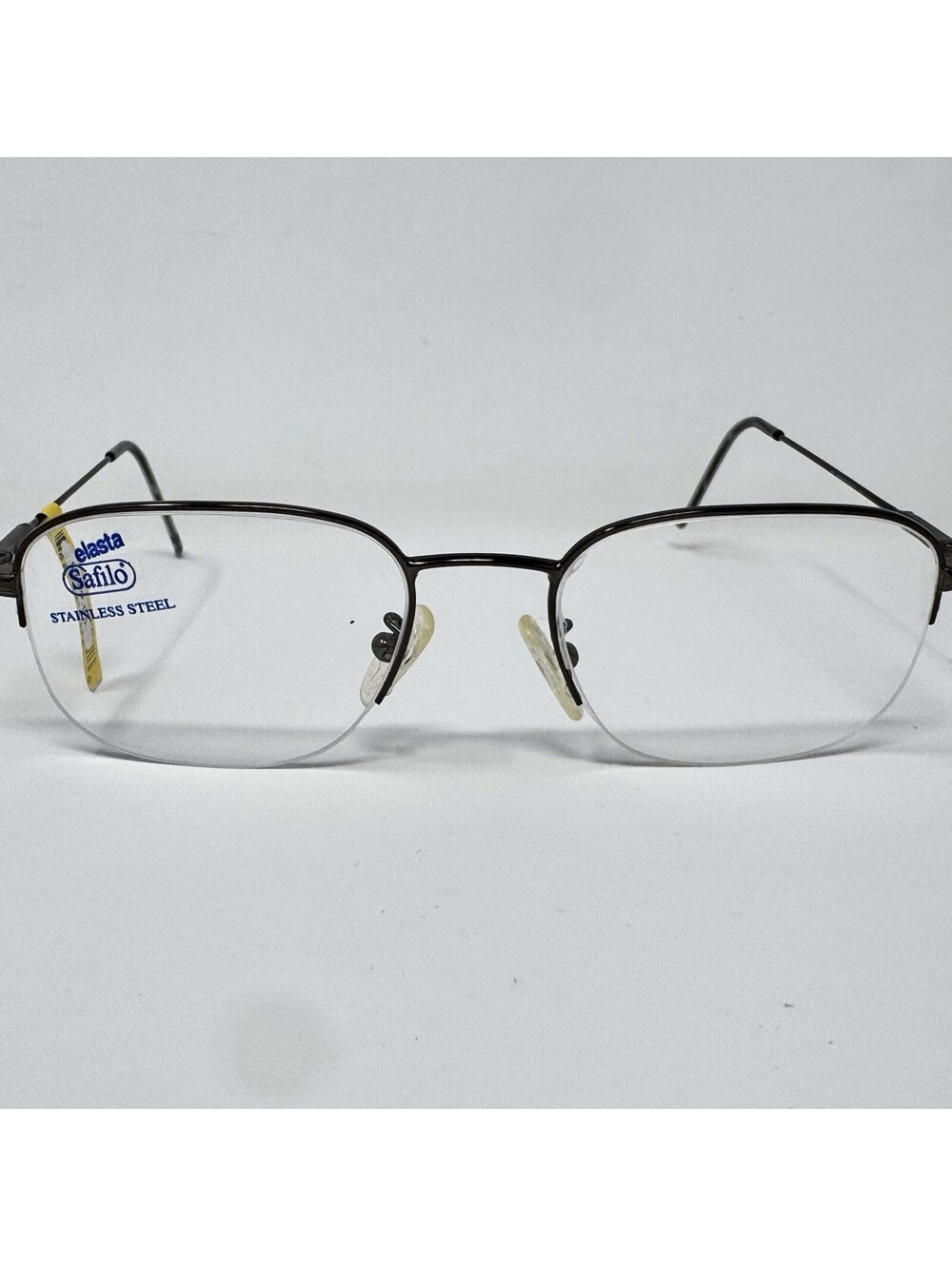 Vintage Safilo Elasta 7033 2HH Bakelite Eyeglass Frames 53-19-145 NWT